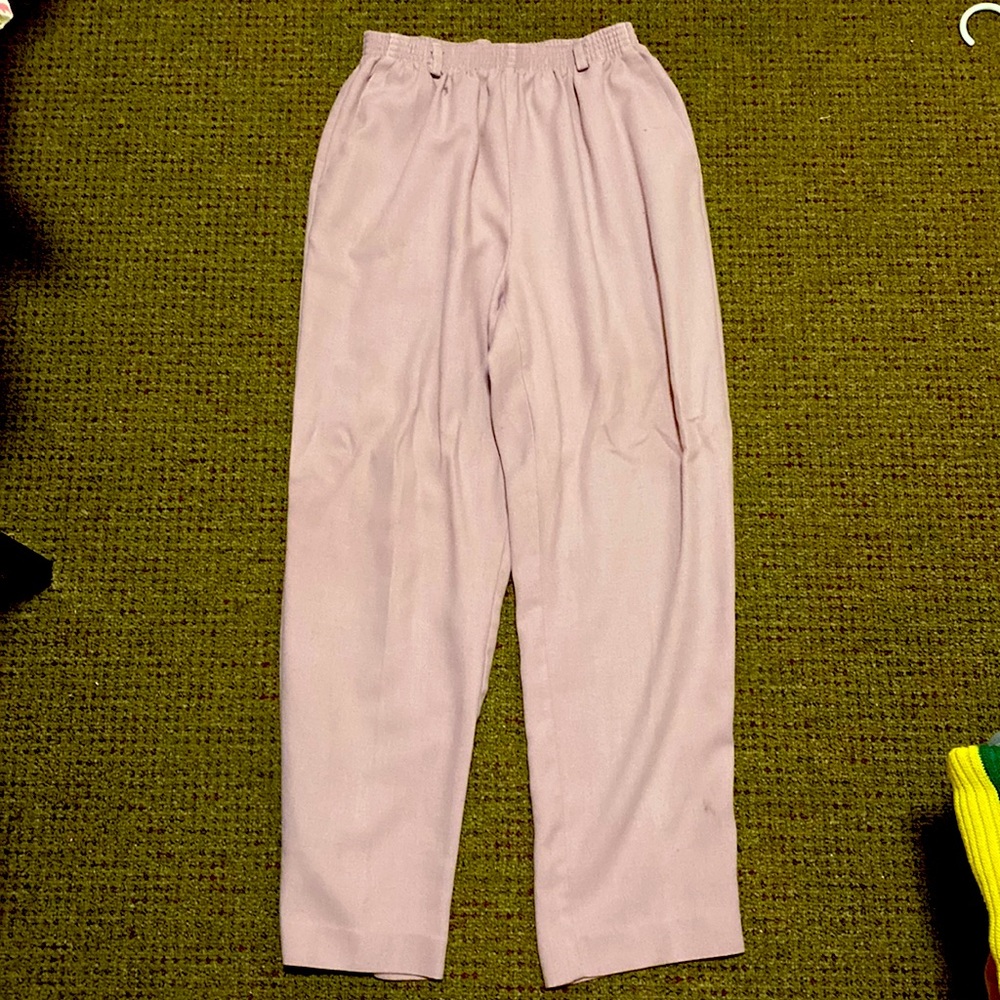 Vintage pink dress pants